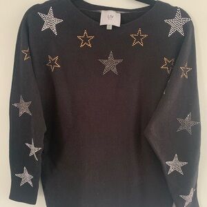 LIV MILAON Star Sweater